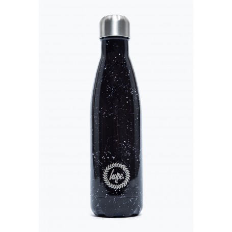 Hype Crest Water Bottle - Black Splat